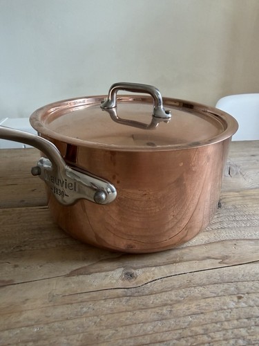Mauviel 1830 copper saucepan - mauviel,